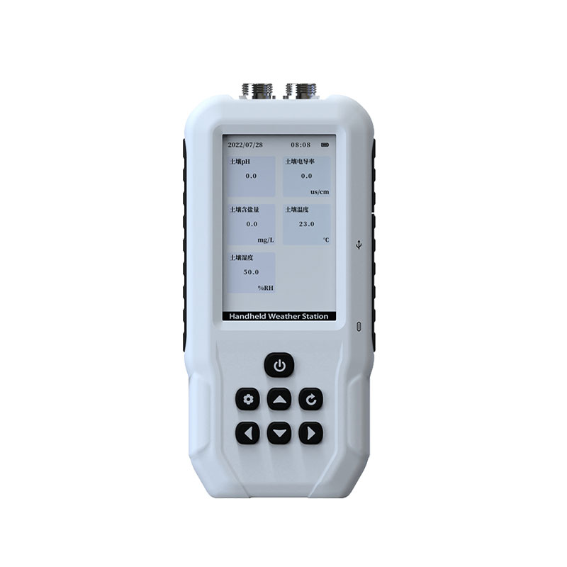 土壤溫濕度鹽分速測儀